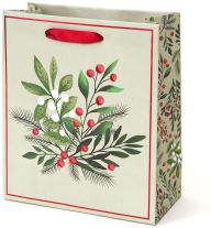 Title: Botanical Holly Medium Gift Bag