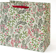 Title: Botanical Holly Large Gift Bag