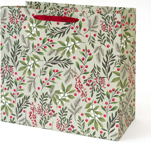 Botanical Holly Large Gift Bag