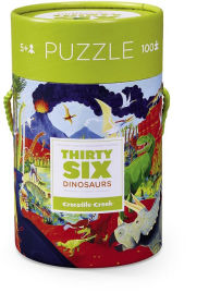 Title: Thirty Six Dinosaurs 100 pc puzzle