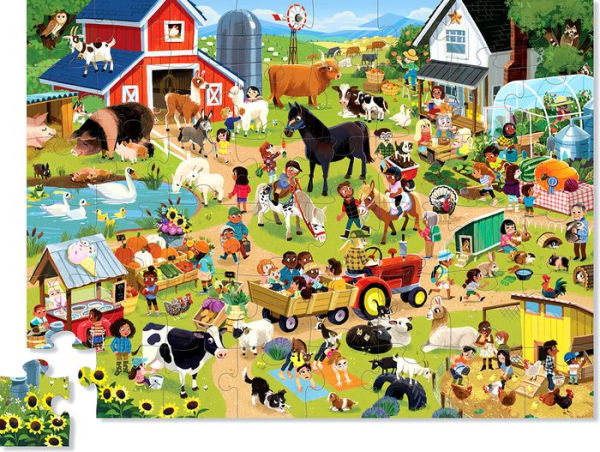 Day at the Farm 48 pc Puzzle