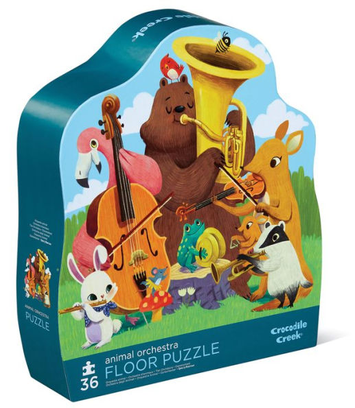 Animal Orchestra 36 Piece Floor Jigsaw Puzzle