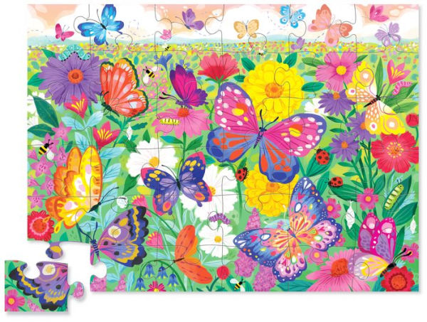 Butterfly Magic 36 pc floor puzzle