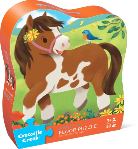 Pretty Ponies 36 Piece Floor Puzzle