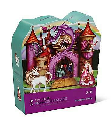 Princess Palace Shaped Box 32 Piece Floor Puzzle