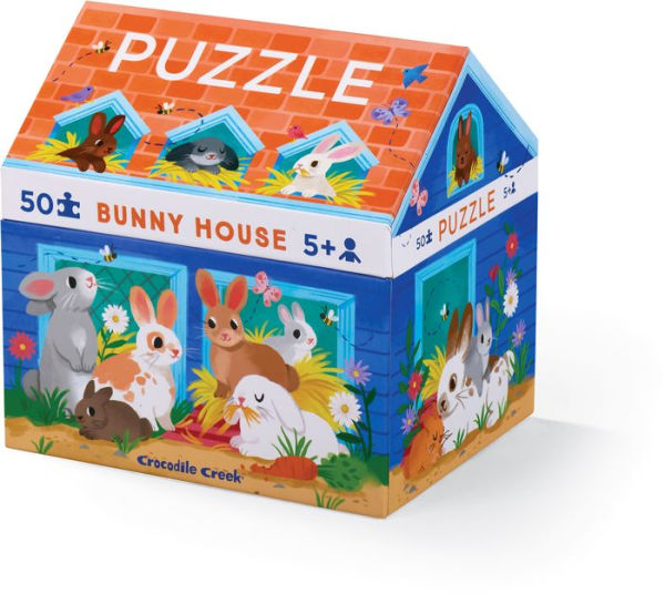 Bunny House 50 pc puzzle