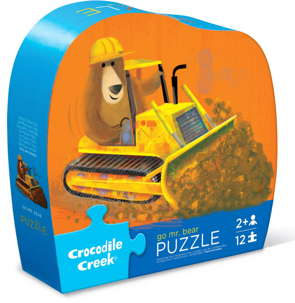 Go Mr. Bear 12 Piece Puzzle