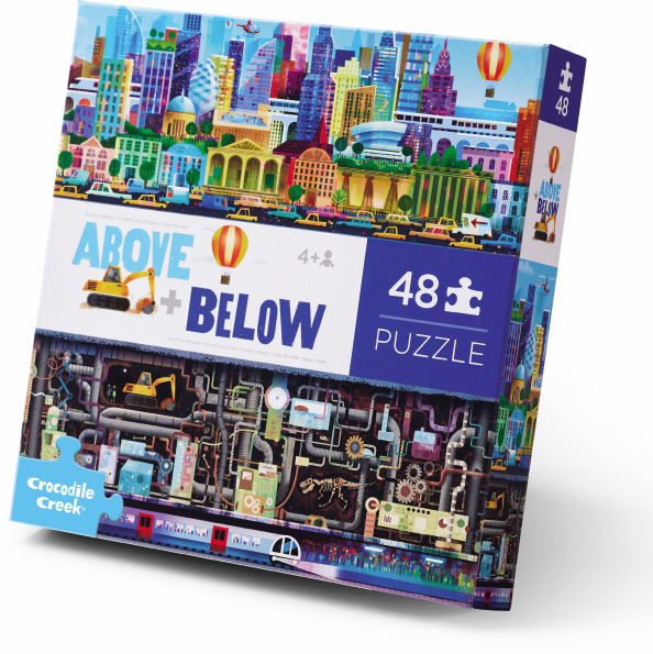 Above and Below - Big City 48 Piece Puzzle