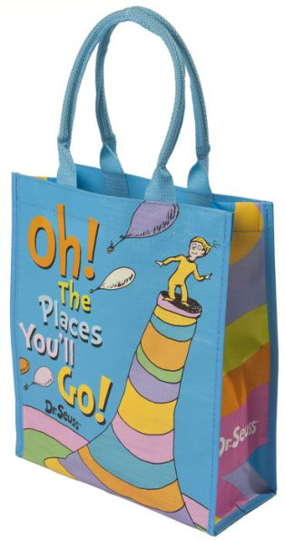 Dr. Seuss Oh The Places You'll Go Small Shopper Tote 11.5