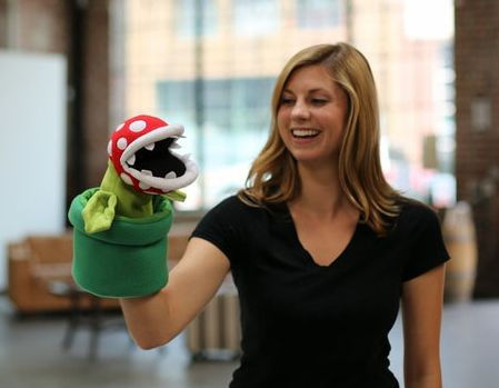 Super Mario Piranha Plant Puppet