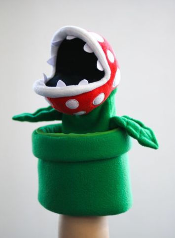 Super Mario Piranha Plant Puppet