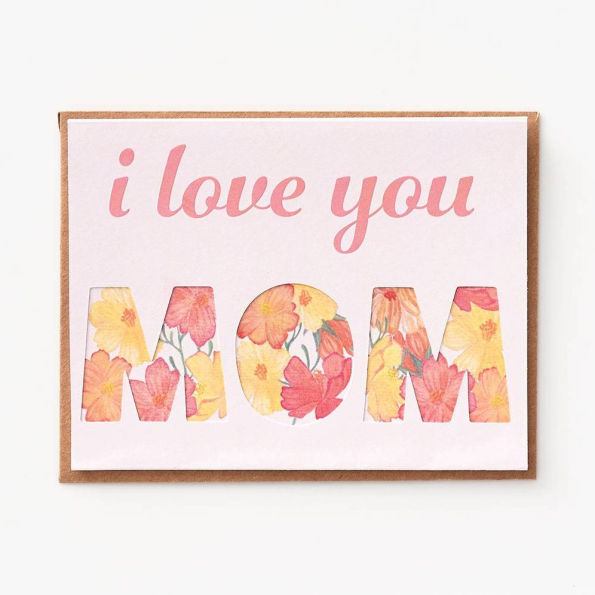 MDAY OFF A2 I Love Mom Floral FLD