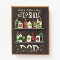 Title: Father's Day Greeting Card Embellished Top Shelf Dad