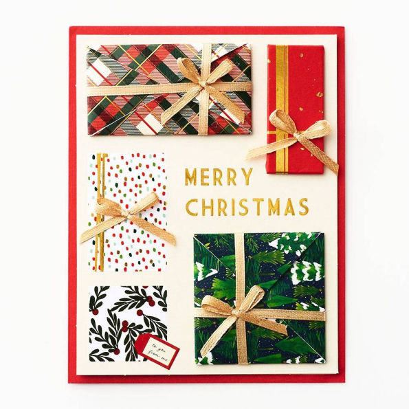 Merry Christmas Presents Holiday Card