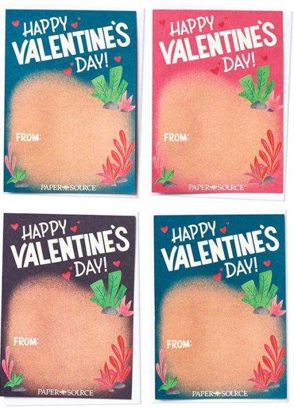 Scratch & Reveal Classroom Valentine Card Set