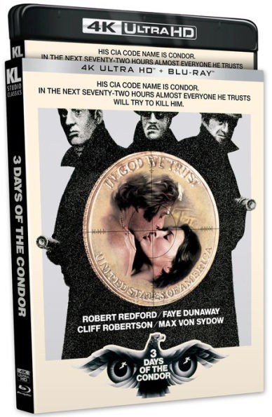 3 Days of the Condor [4K Ultra HD Blu-ray]