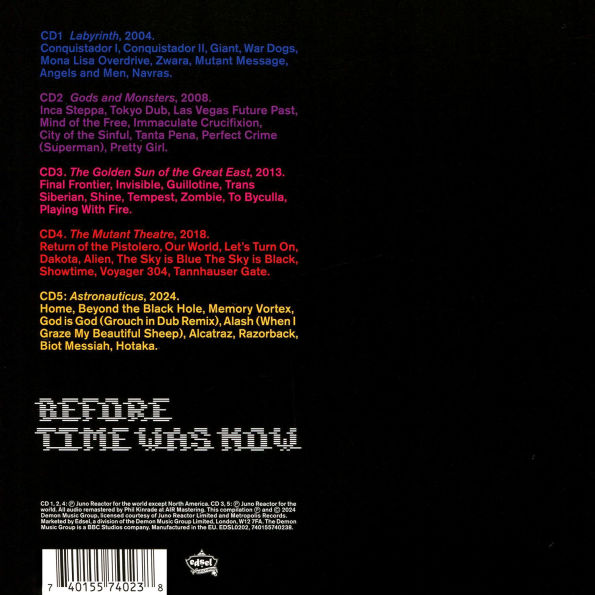 Before Time Was Now