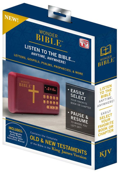 Wonder Bible WB011124 Audio Bible - King James Version