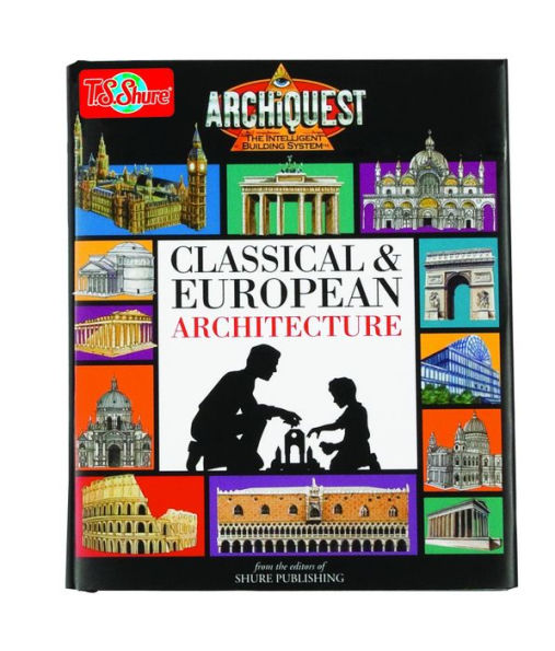 Archiquest Classical & European Architecture Wooden Building Blocks