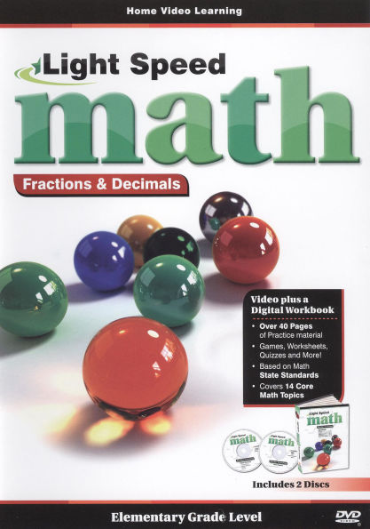 Light Speed Math: Fractions & Decimals