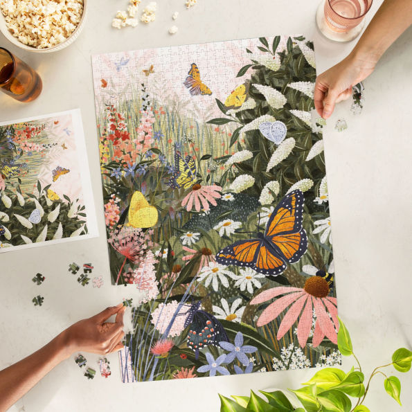 Butterfly Garden 1000 Piece Puzzle