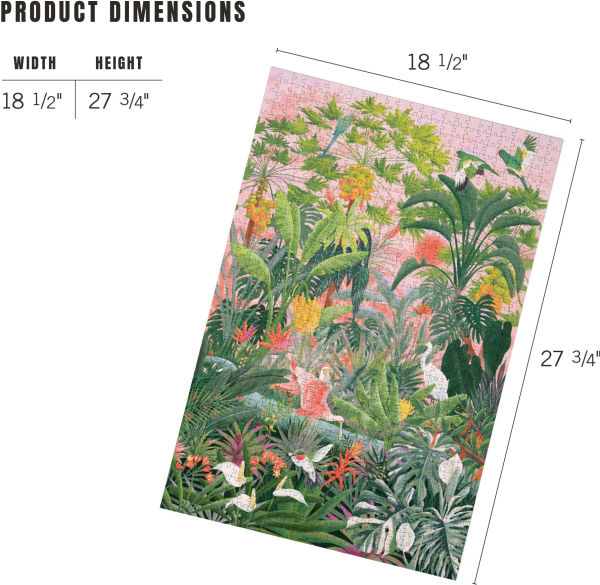 Tropical Oasis 1000 Piece Puzzle