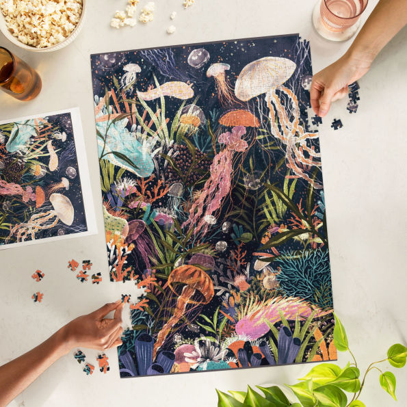 500 Luminescent World Puzzle