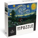 Alternative view 1 of Bigfoot Starry Night 500 Piece Puzzle