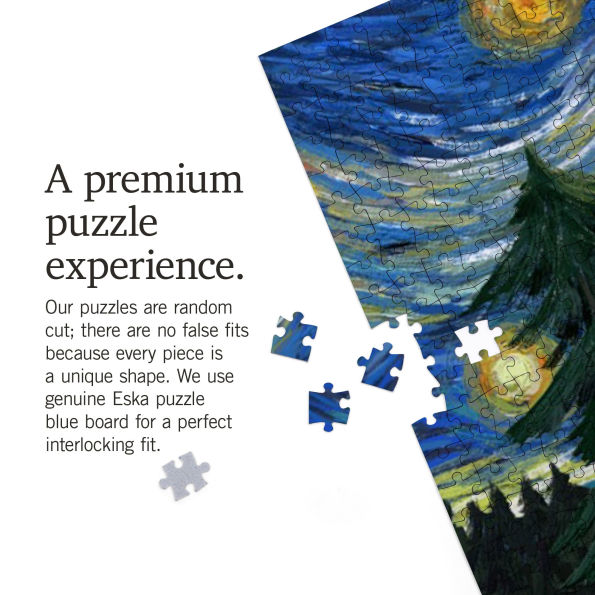Bigfoot Starry Night 500 Piece Puzzle
