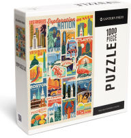Title: Woodblock Cities 500 Piece Puzzle