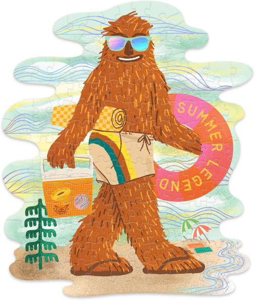 140 Summer Legend Bigfoot Mini Puzzle