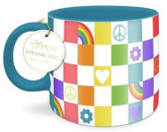 Alternative view 1 of Rainbow Check Mug