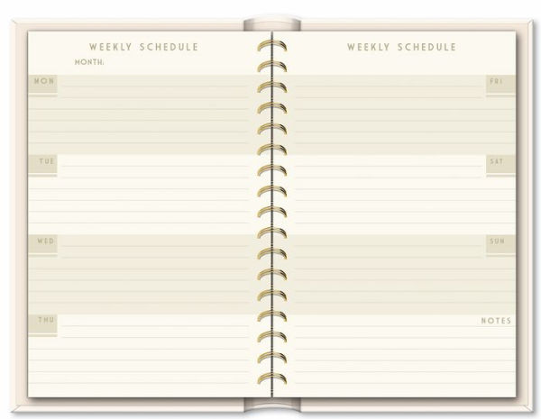 Wildflowers Undated Planner