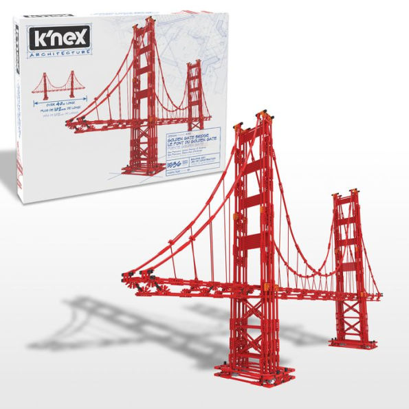 KNEX Architecture: Golden Gate Bridge