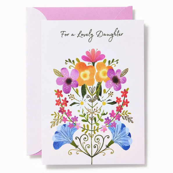 To My Daughter Mother's Day Card