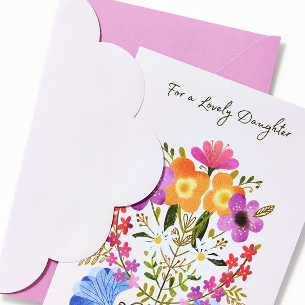 To My Daughter Mother's Day Card