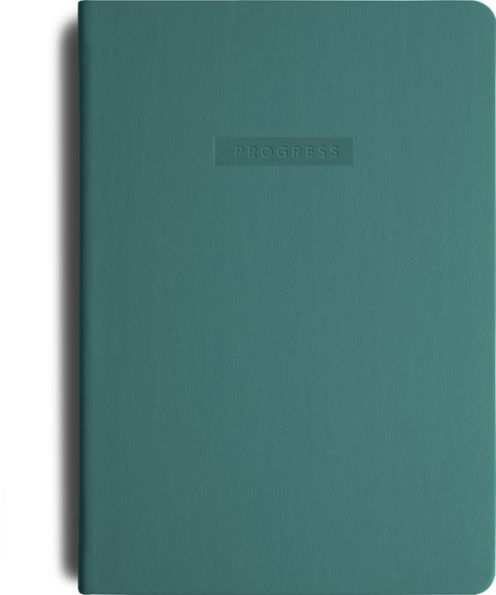 Mi Goals Progress Journal Teal Green