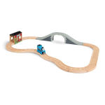 Alternative view 1 of Fisher-Price Thomas the Train Wooden Railway 5-in-1 Up and Around Set