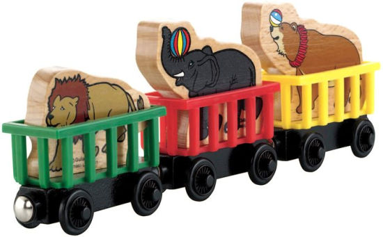 Fisher-Price Thomas Wooden Railway Circus Train (3 Pack) | 746775221362 ...