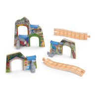 Title: Fisher-Price Thomas the Train Wooden Railway Scenes of Sodor Tunnel Set