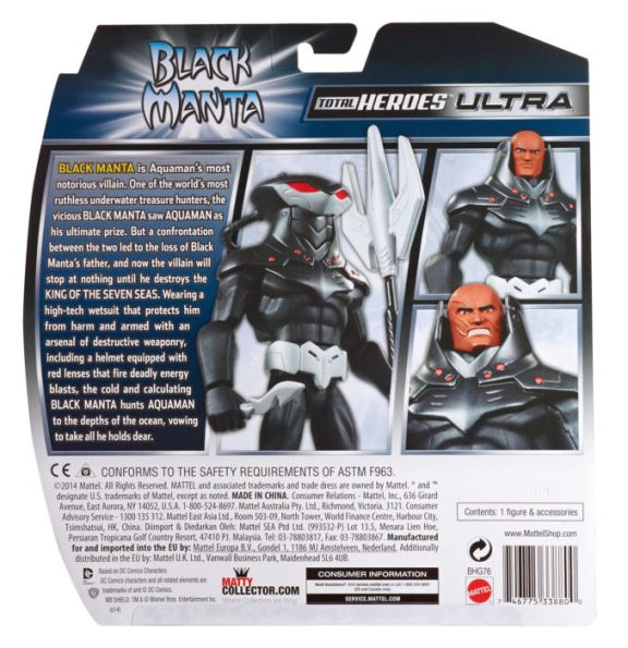 Masters of the Universe Black Manta Figure