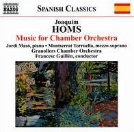Joaquim Homs: Music for Chamber Orchestra
