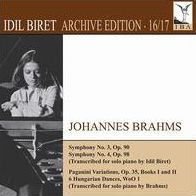 Brahms: Symphonies Nos. 3 & 4; Paganini Variations; 6 Hungarian Dances