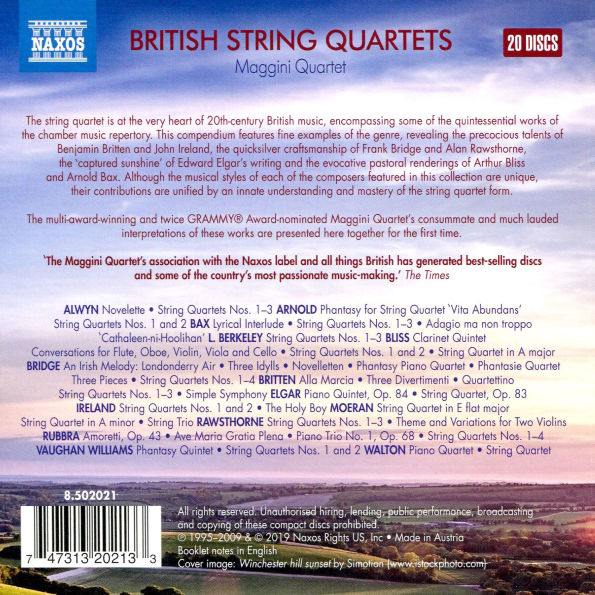 British String Quartets