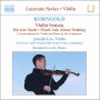 Korngold: Violin Sonata