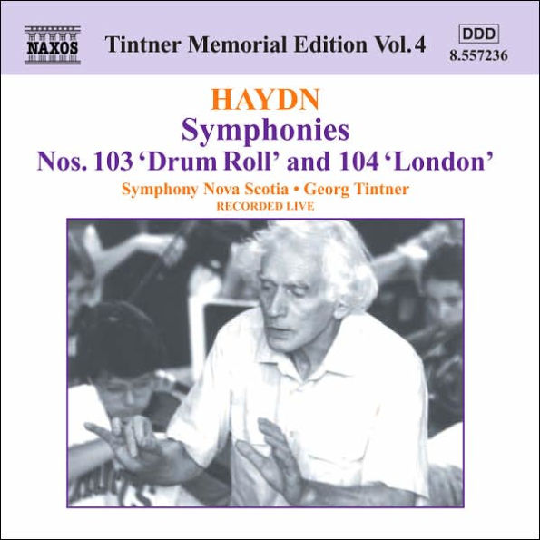 Haydn: Symphonies Nos. 103 'Drum Roll' and 104 'London'