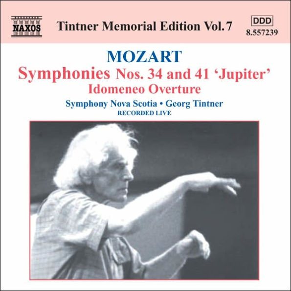 Mozart: Symphonies Nos. 34 & 41; Idomeneo Overture