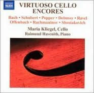 Virtuoso Cello Encores