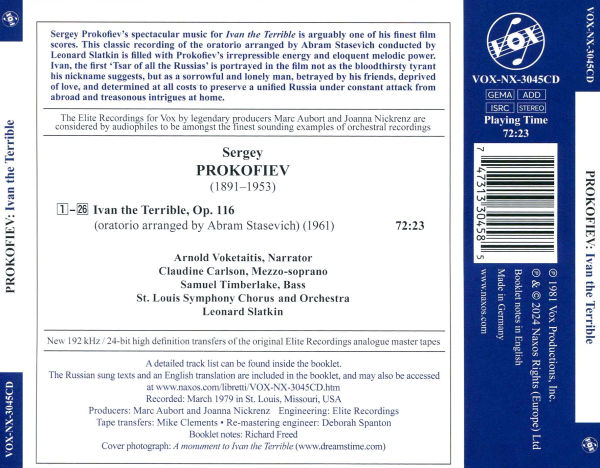 Prokofiev: Ivan the Terrible