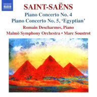 Title: Saint-Sa¿¿ns: Piano Concerto No. 4; Piano Concerto No. 5, 'Egyptian', Artist: Romain Descharmes